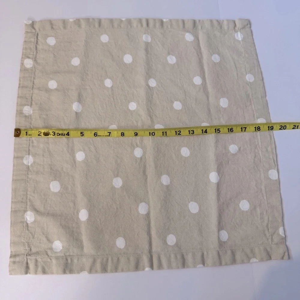 Kate Spade Beige Polka Dot Napkins